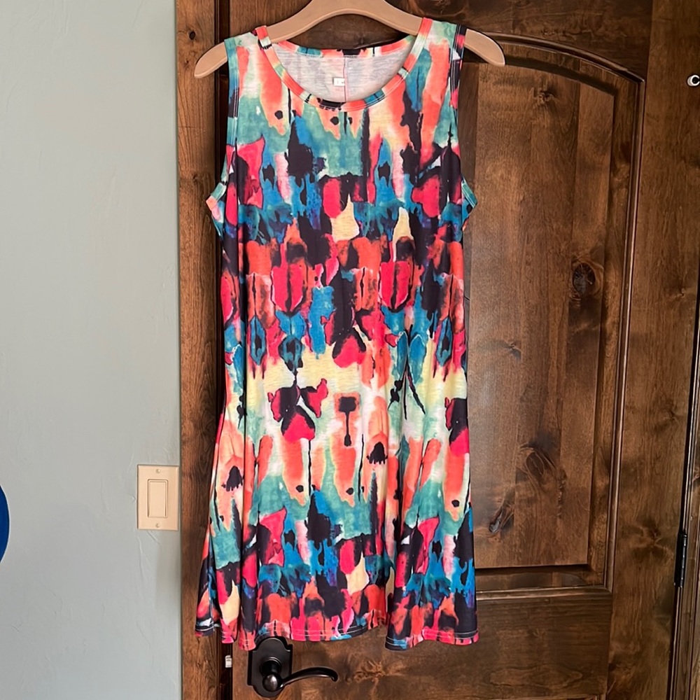 T shirt dress size L